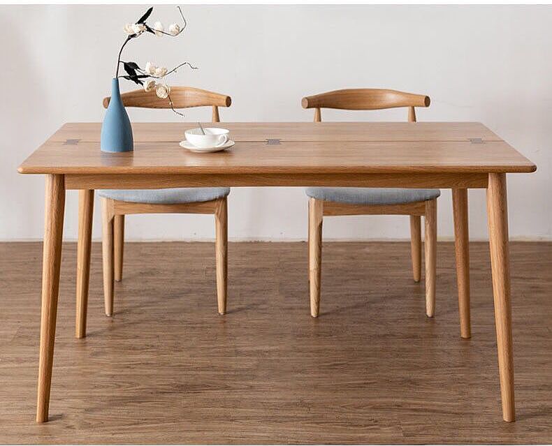 森搭档蝴蝶榫卯餐桌