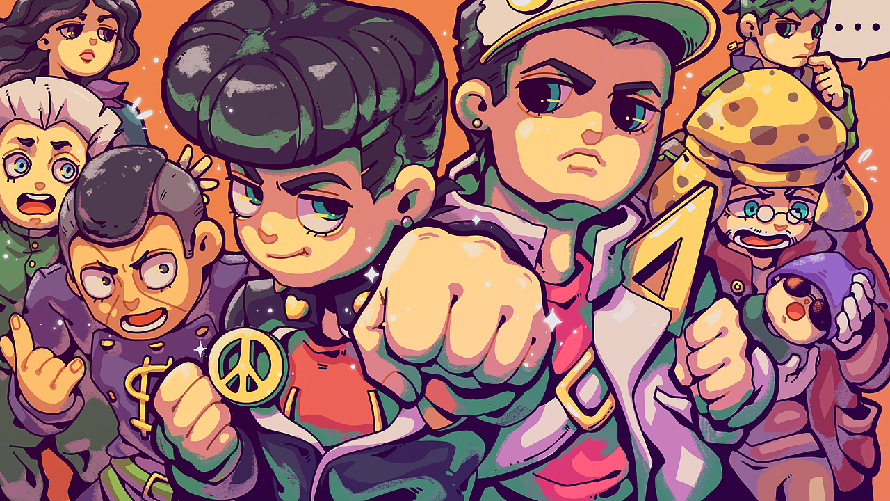 平静小镇杜王町里平凡的高中生们