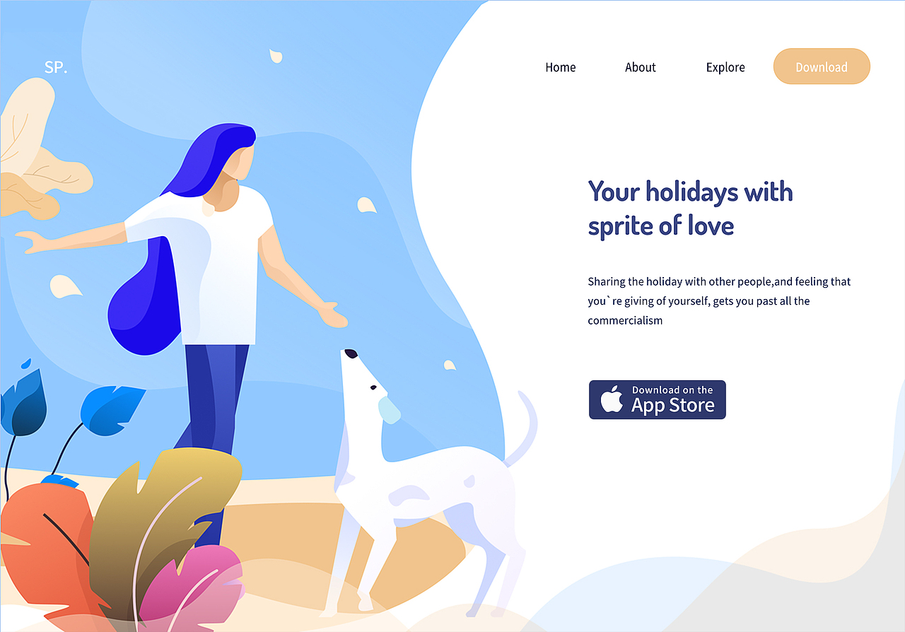 歡迎頁（圖ZMTYxMDk2NjI4） - APP界面 - 站酷設(shè)計師h皇甫原創(chuàng)素材 - 站酷ZCOOL