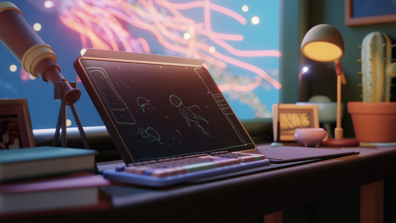 在脑海里养了一缸的水母