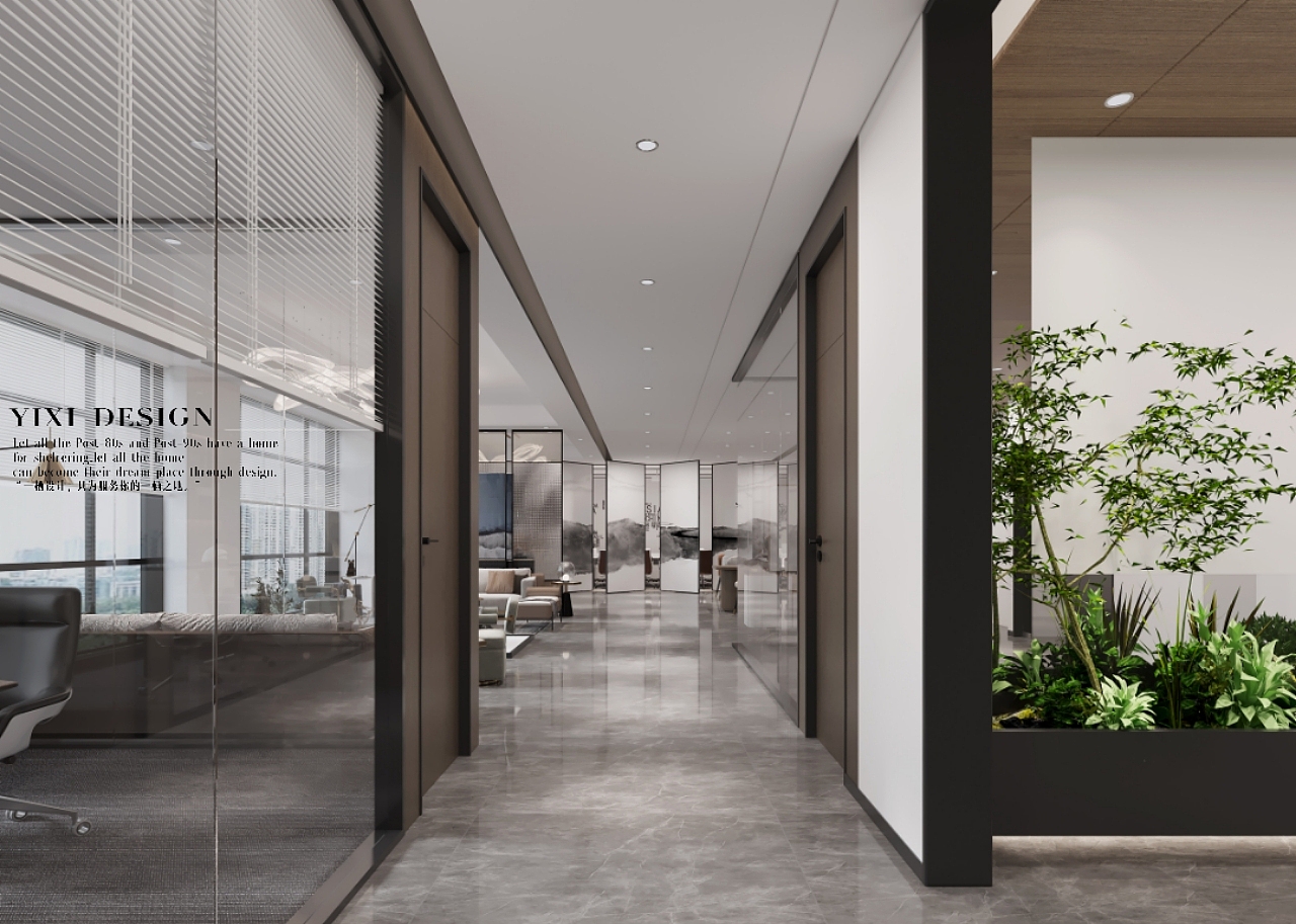 简洁大气的办公空间