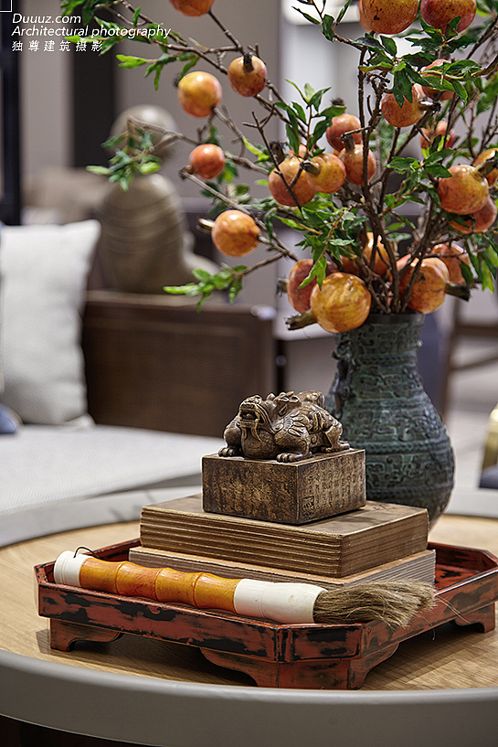 独尊建筑摄影：中式美学，保利天府林语销售中心（图ZMTE3MDUxNDcy） - 家装设计 - 站酷设计师空与间摄影原创素材 - 站酷ZCOOL