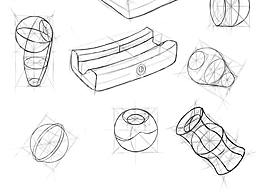 線稿基礎(chǔ)透視練習(xí)