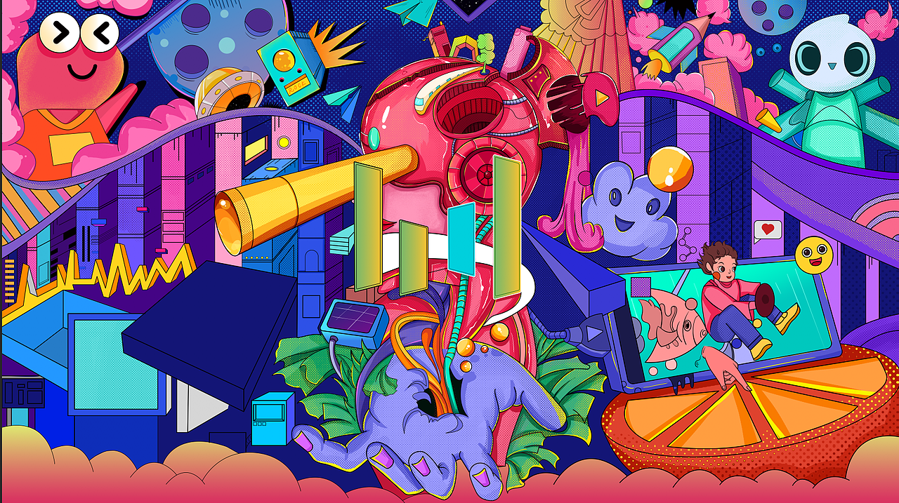 激发创作·丰富生活（图ZMjI0NjI4MTky） - 海报 - 站酷设计师阿菜来了原创素材 - 站酷ZCOOL