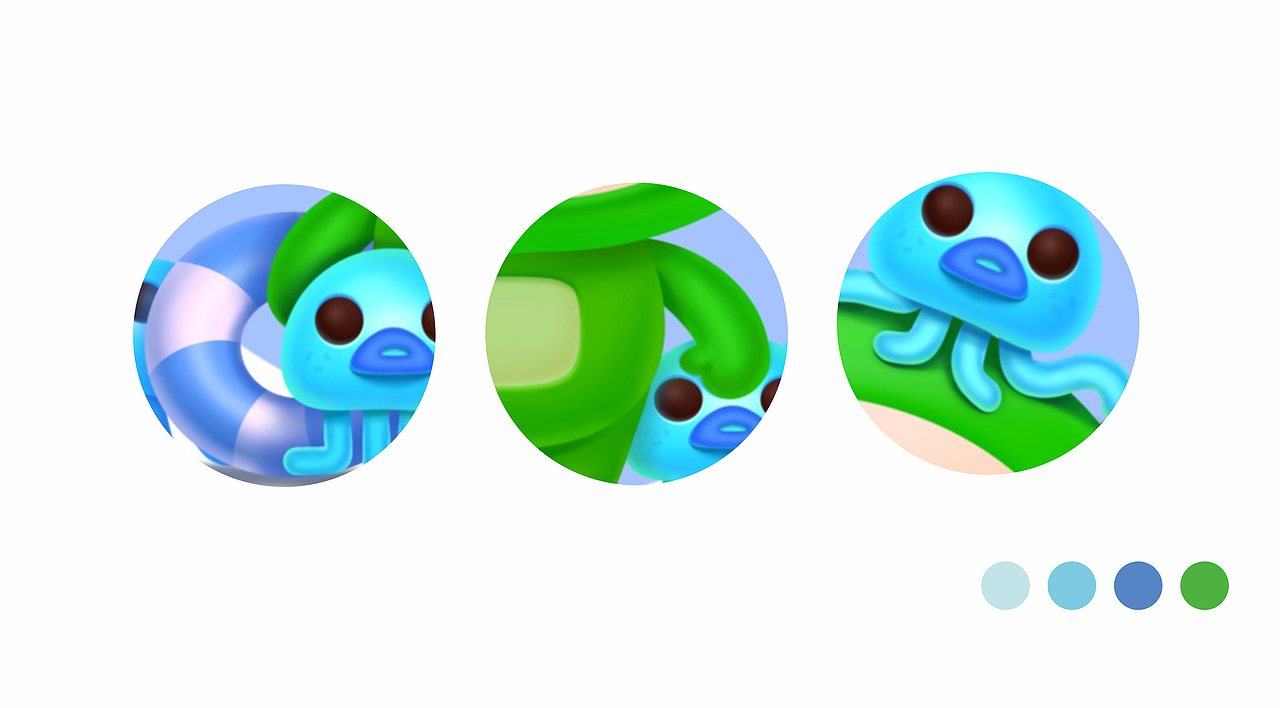 #狗子Q版小练习#——天线宝宝篇（图ZMTM3MjY5NjI0） - 创作习作 - 站酷设计师辣狗原创素材 - 站酷ZCOOL