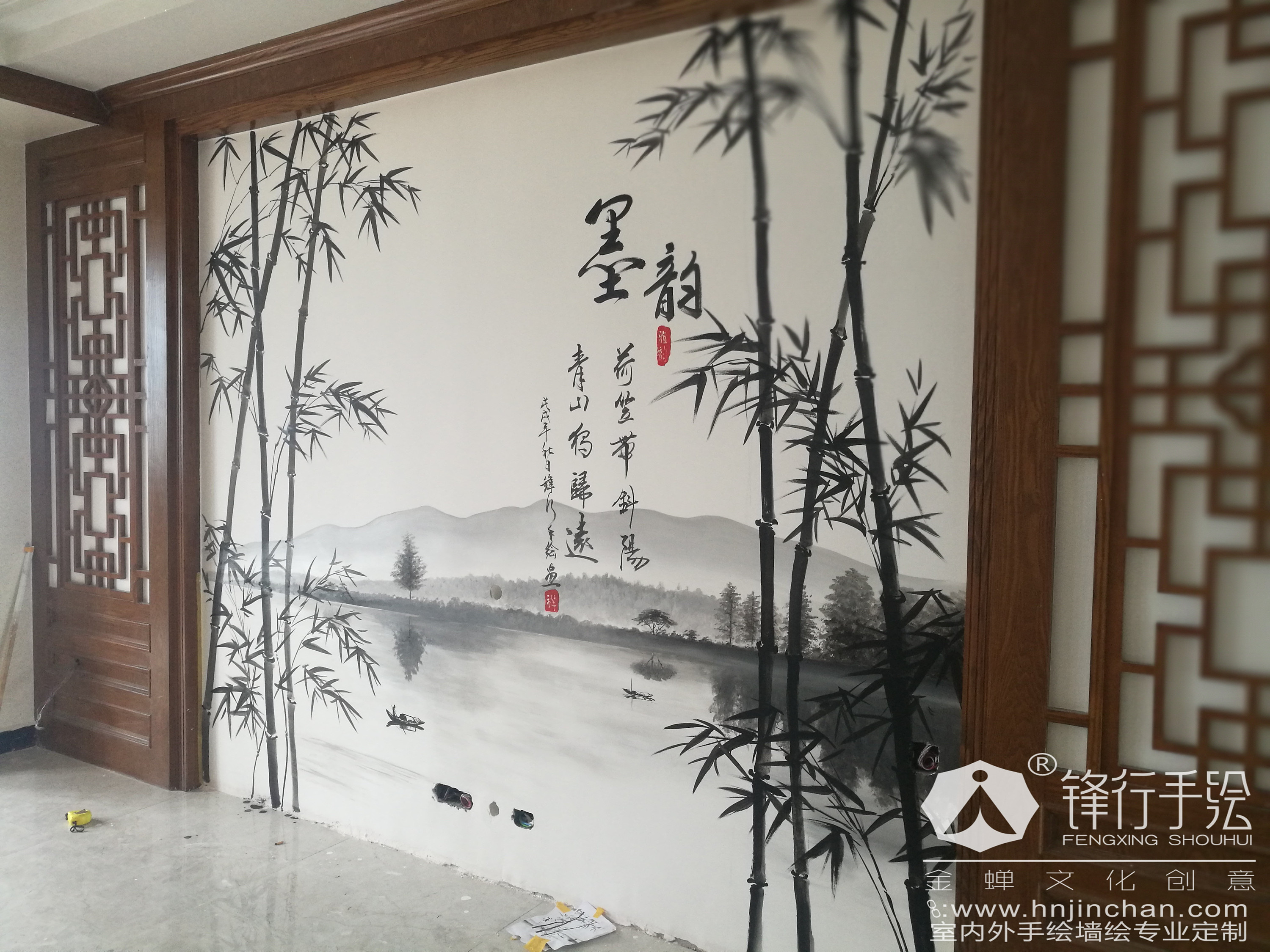 美丽的乡村墙绘|其他|墙绘/立体画|济南润意文化 - 原创作品 - 站酷 (ZCOOL)