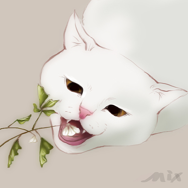 花花草草（图ZNjY3MDE5NDQ=） - 单幅漫画 - 站酷设计师MIX喵原创素材 - 站酷ZCOOL