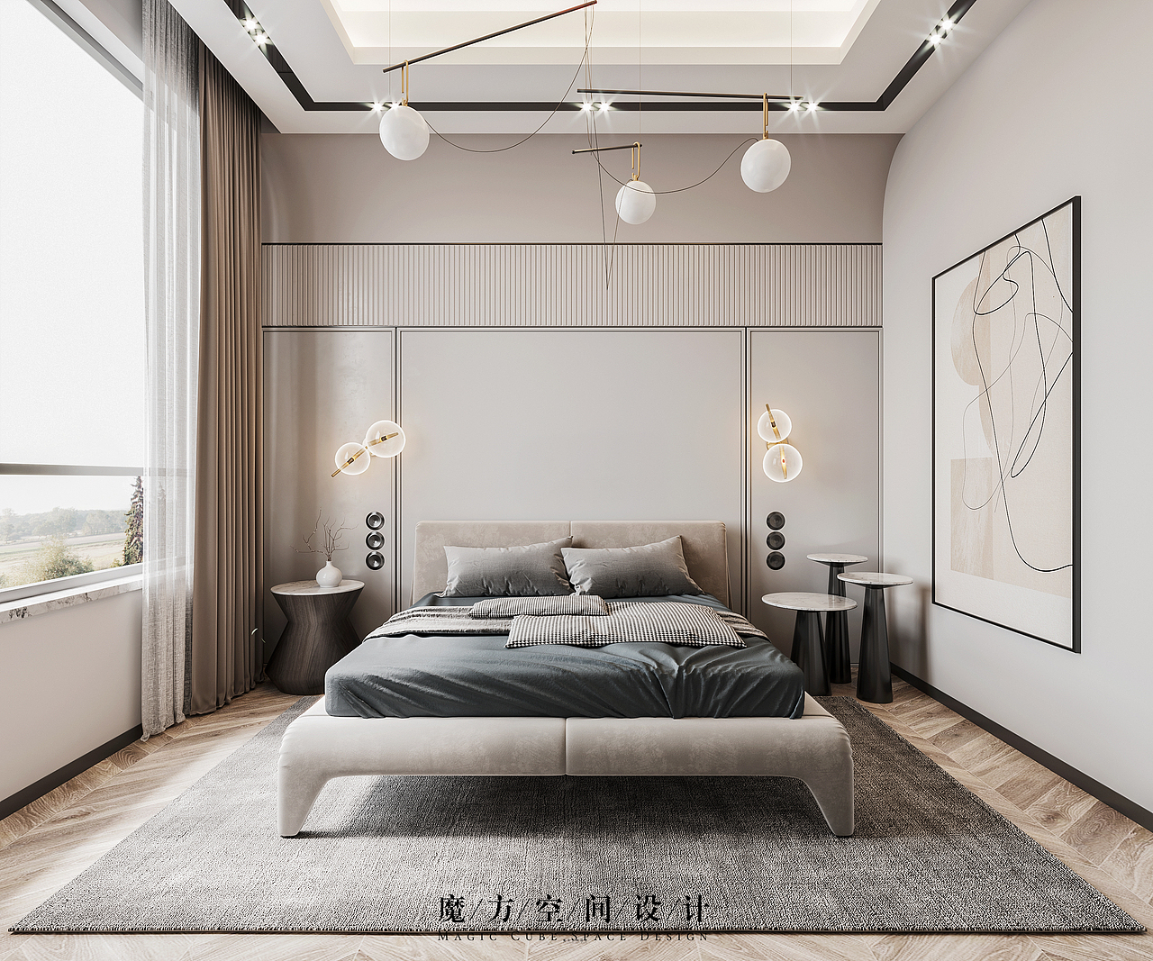 【魔方】简约现代•郑州别墅项目