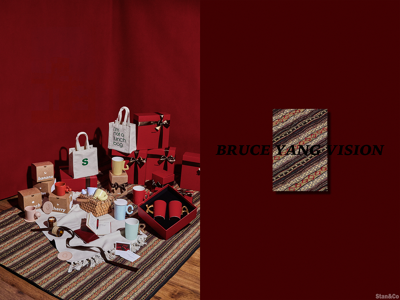 产品摄影 | Stan&Co品牌马克杯包装氛围、帆布包袋拍摄