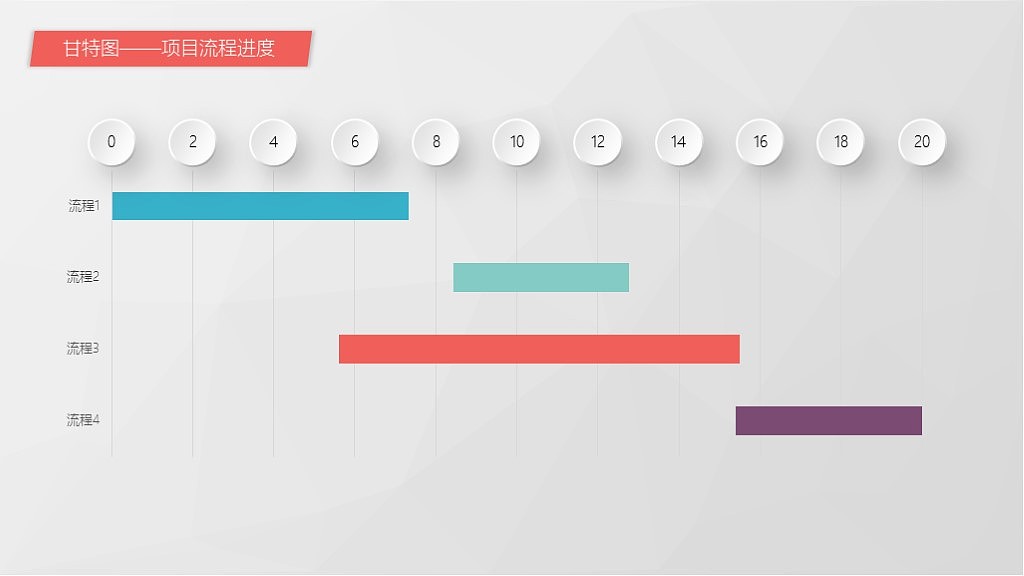 宅寂系列:微立体LOWPOLY可编辑数据图表PPT模板