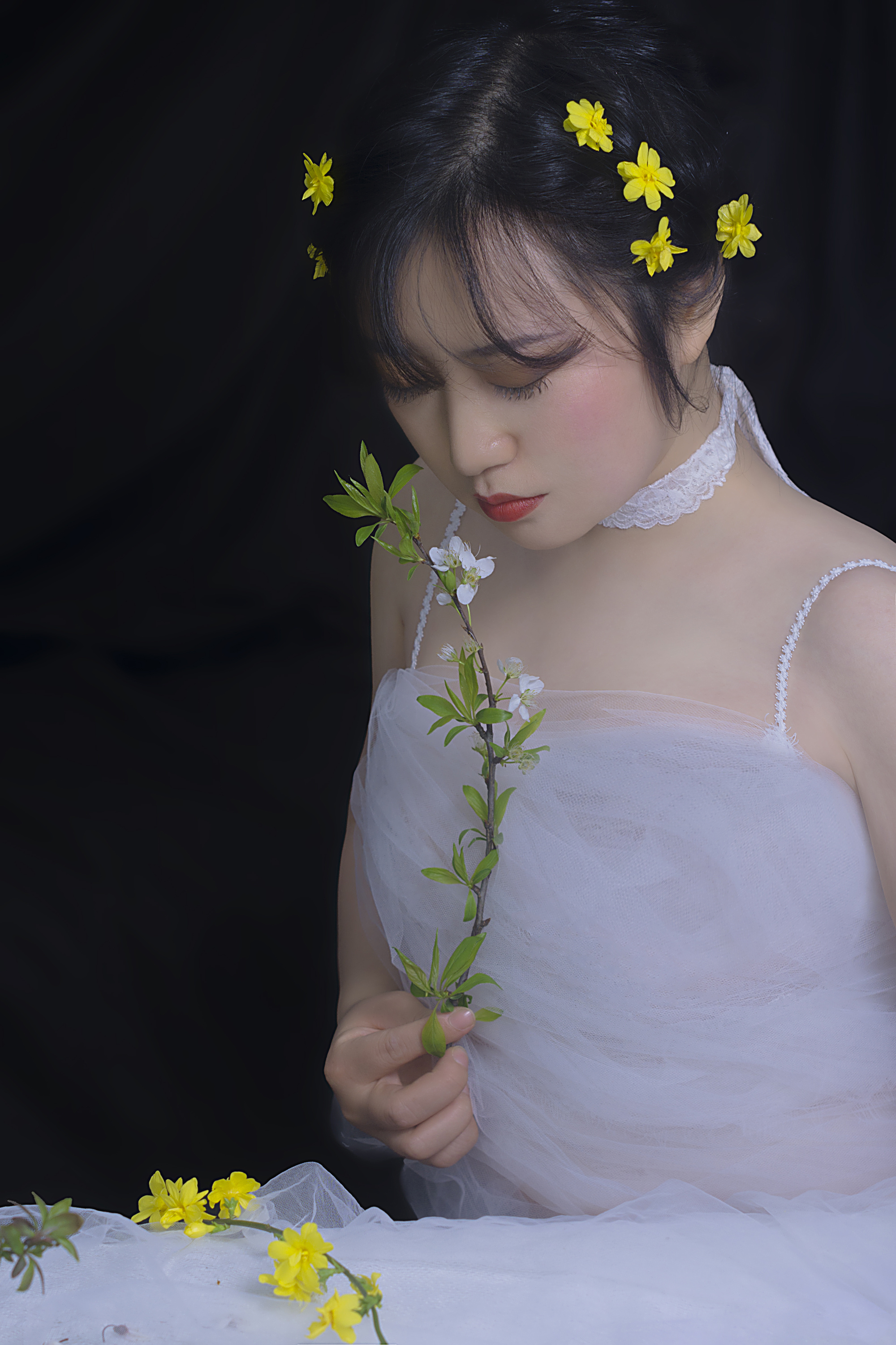 迎春花少女|日常个人写真