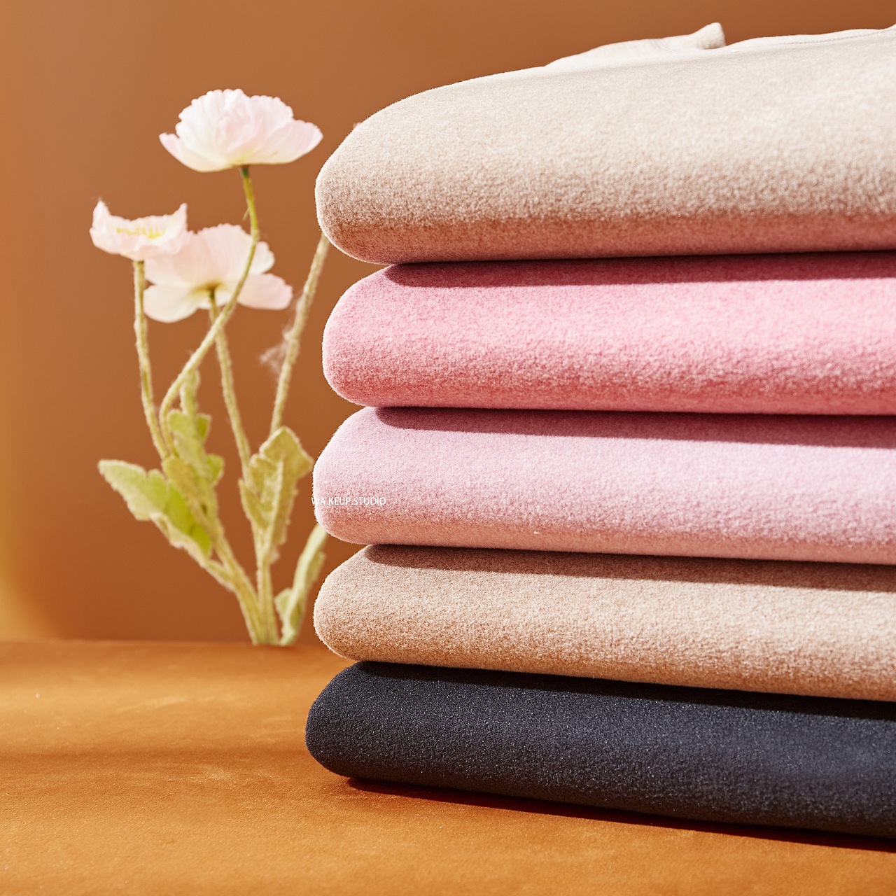 电商保暖衣静物创意主图拍摄样片