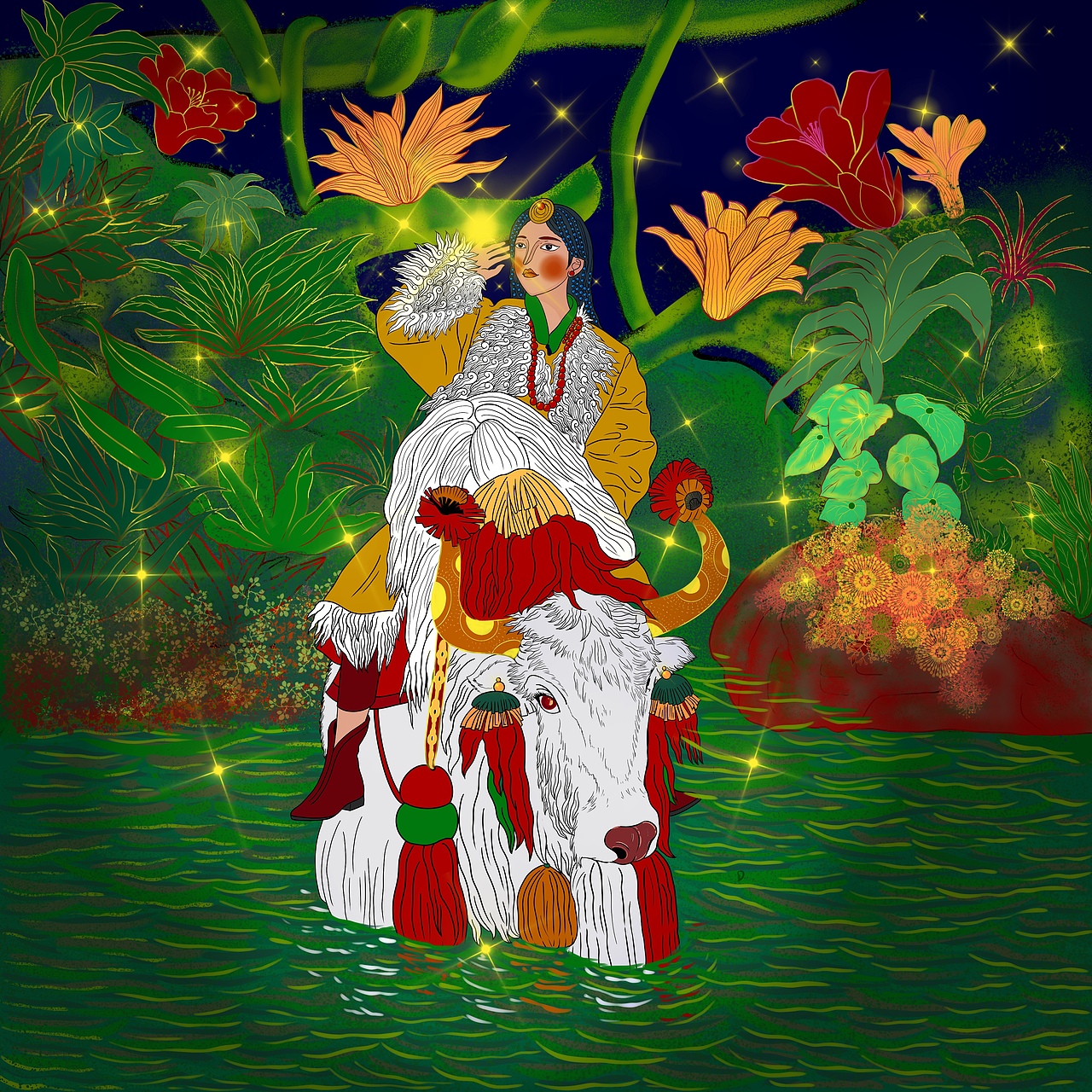 星星点灯（图ZMjEwNDkxMzAw） - 创作习作 - 站酷设计师东烟原创素材 - 站酷ZCOOL