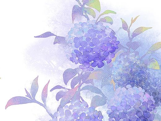 紫阳花（个人主页-ZNTMyOTg4NzI=） - 创作习作 - 站酷设计师白夜怀光原创素材 - 站酷ZCOOL