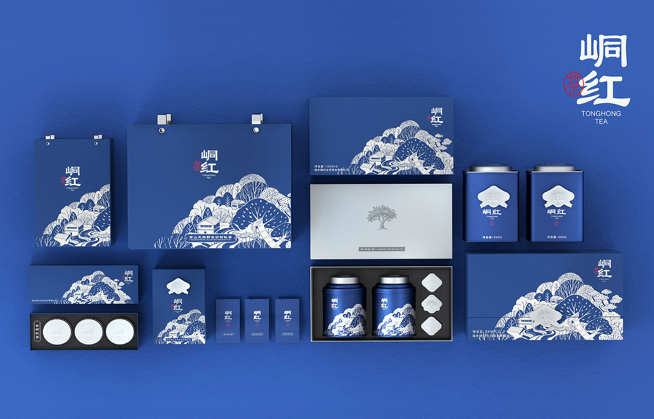 《峒紅茶》包裝設(shè)計(jì)（圖ZMjYwNTEyMjc2） - 包裝 - 站酷設(shè)計(jì)師蘭鳥(niǎo)研究所原創(chuàng)素材 - 站酷ZCOOL