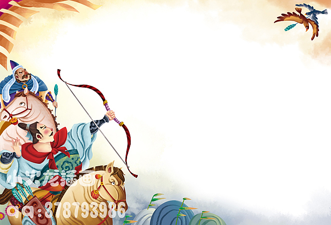 古代历史故事（图ZMzEzMjkyNA==） - 商业插画 - 站酷设计师洛初插画原创素材 - 站酷ZCOOL