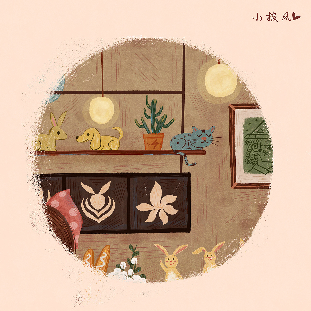 请你喝杯咖啡～给你做一个大杯的☕️（图ZMjAwMDI5Nzc2） - 商业插画 - 站酷设计师小披风R原创素材 - 站酷ZCOOL