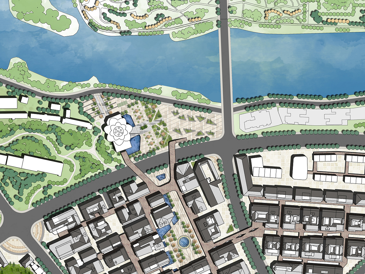 2018-2019 建筑总图绘制合集|空间|建筑设计|nancyinforest - 原创