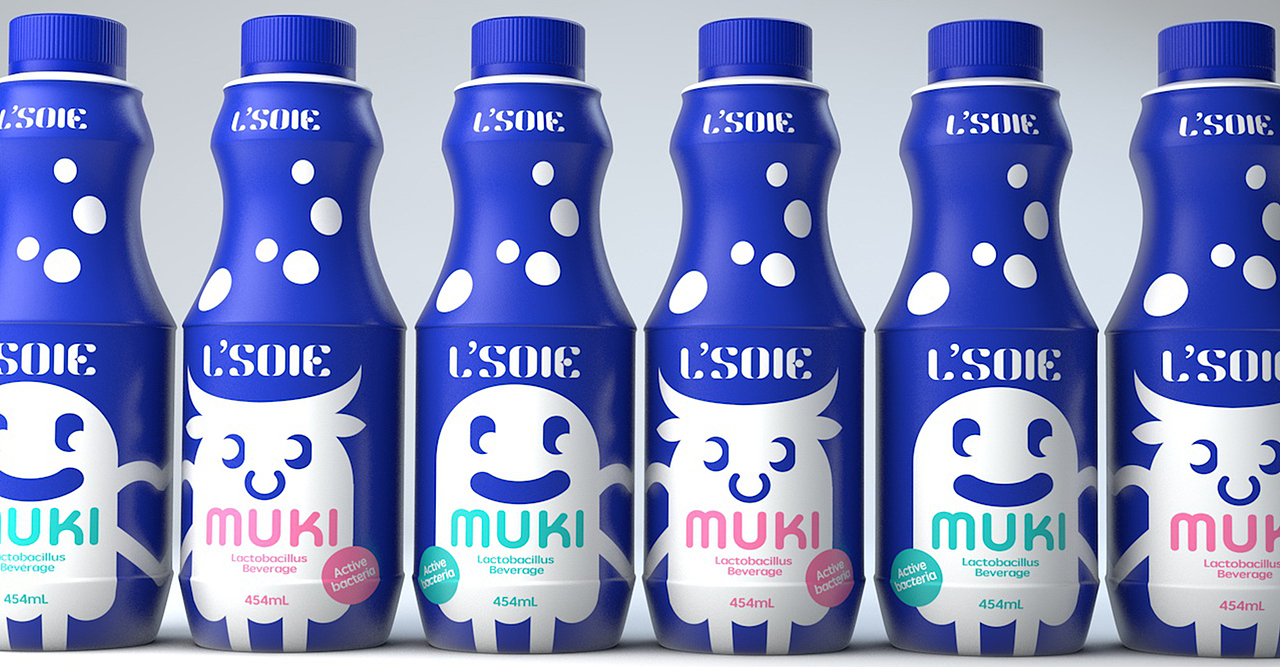 L'SOE乳酸饮料包装设计