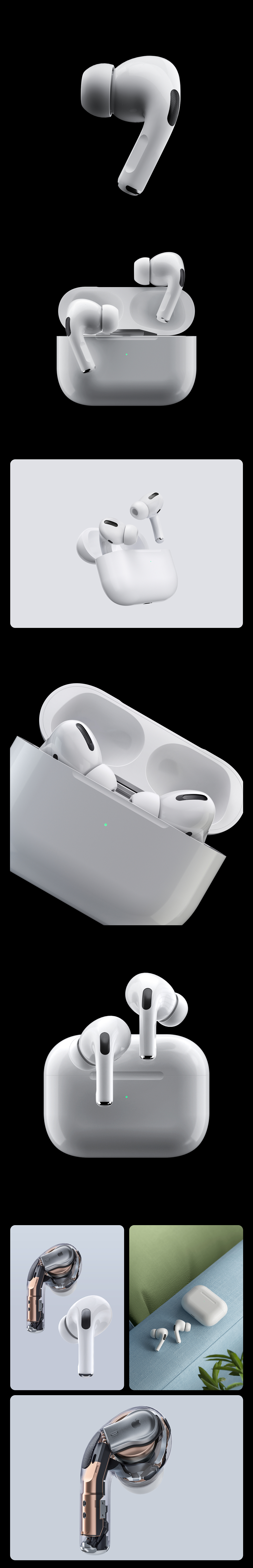 Air Pods Pro质感表达（图ZMjQxMDU2NjYw） - 产品 - 站酷设计师唐三喵原创素材 - 站酷ZCOOL