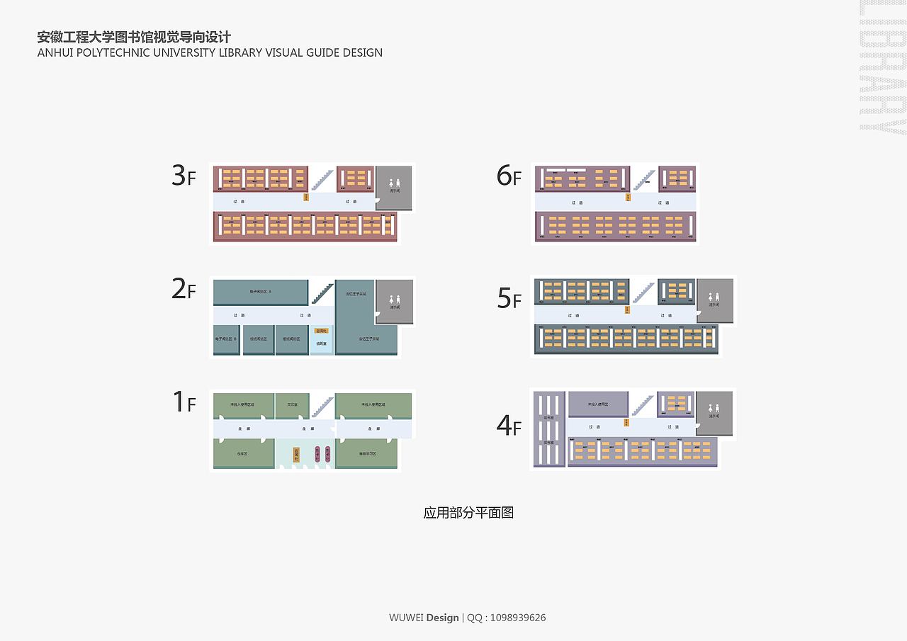 安徽工程大学图书馆视觉导向设计