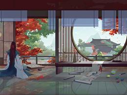 国风插画