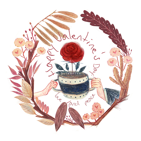 simoninn X HoneyTea秘蜜茶园的茶品包装（图ZNDE5NzM0MTI=） - 商业插画 - 站酷设计师晚門原创素材 - 站酷ZCOOL