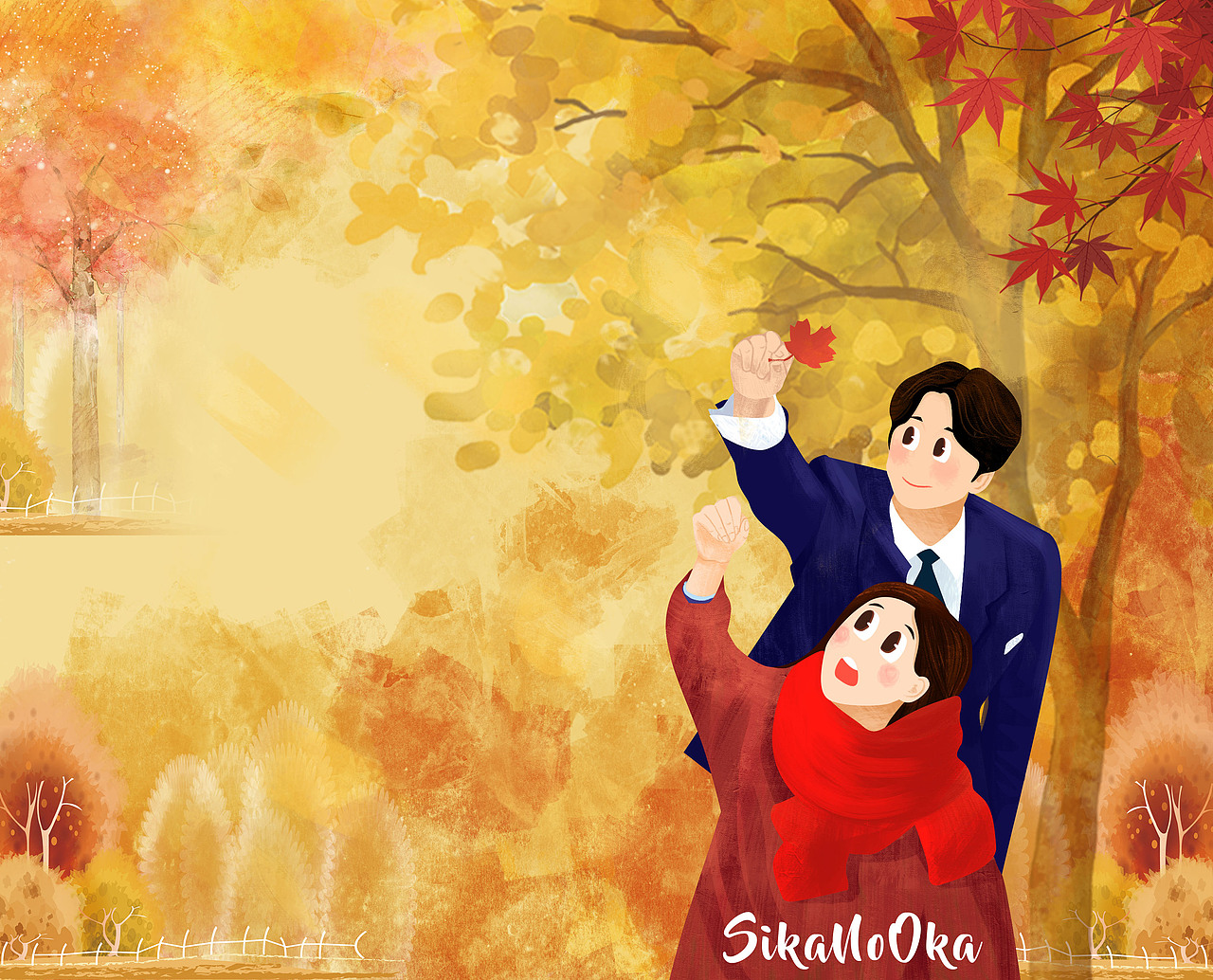 [蓝色大海的传说]和[鬼怪]（图ZNzMwMTMzNTY=） - 商业插画 - 站酷设计师安小筱sika原创素材 - 站酷ZCOOL