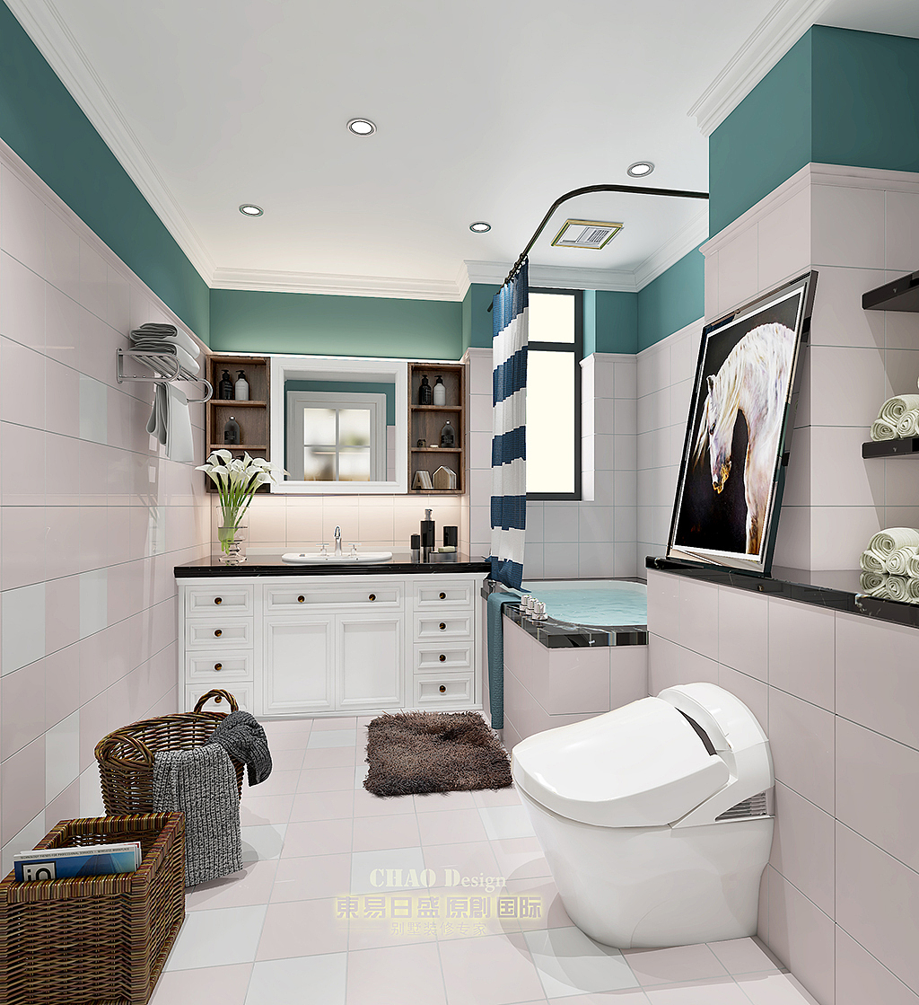 上海康城 美式风格 140㎡