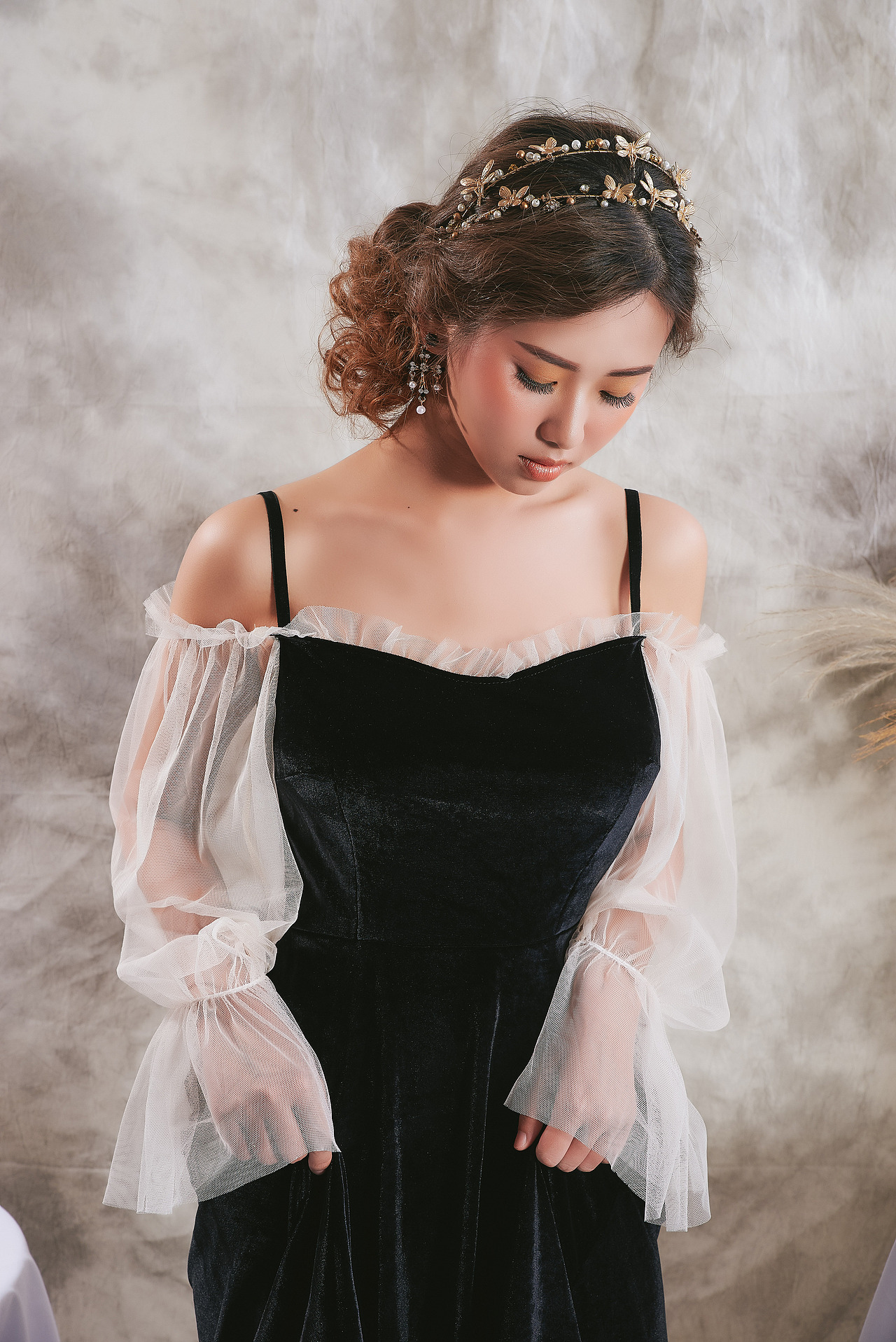 妆面搭配/室内摄影