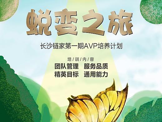 培训项目插画海报