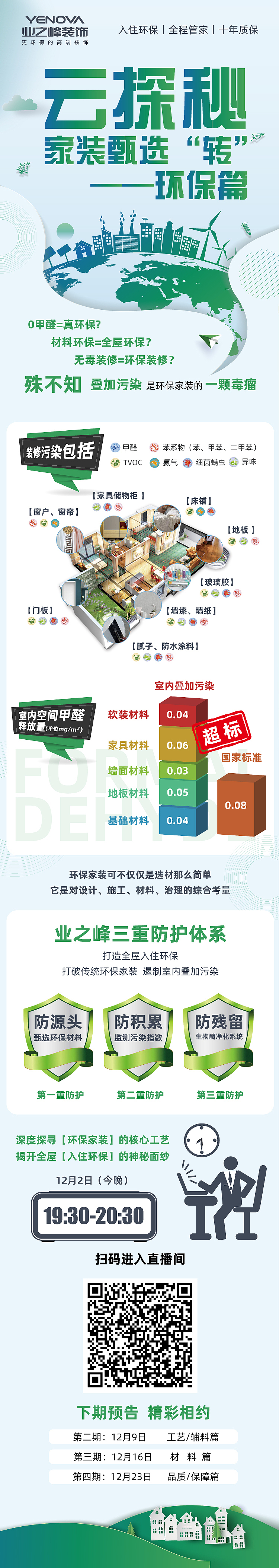 装修行业活动长图