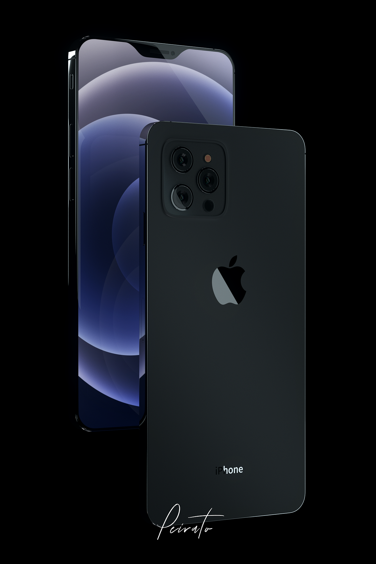 iphone 12建模/渲染练习