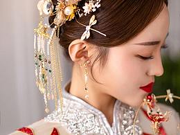 潍坊化妆学校|中式婚礼跟妆造型