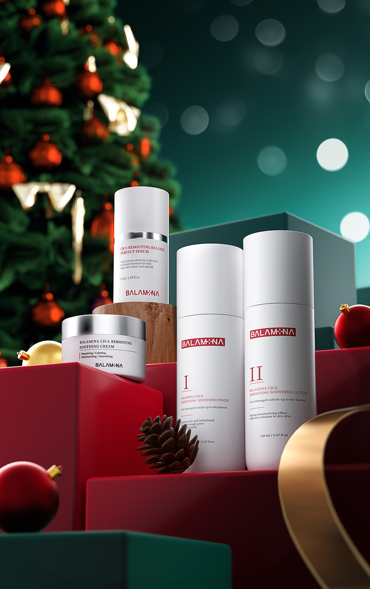 C4D美妆产品渲染