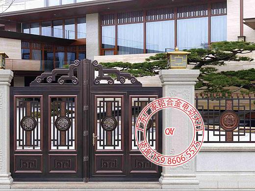 别墅铝艺门 别墅门尺寸 别墅门订制（个人主页-ZNDc5OTQyNTI=） - 生活用品 - 站酷设计师阿诗凡盾庭院原创素材 - 站酷ZCOOL