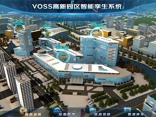 Unity三维可视化-三维园区