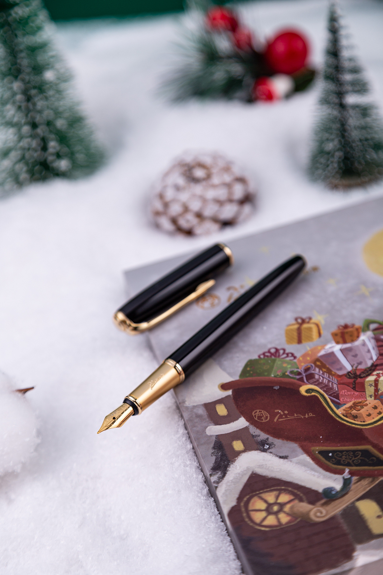 毕加索圣诞钢笔礼盒（图ZMjc4MTQ5OTc2） - 包装 - 站酷设计师蜜桃丑女原创素材 - 站酷ZCOOL