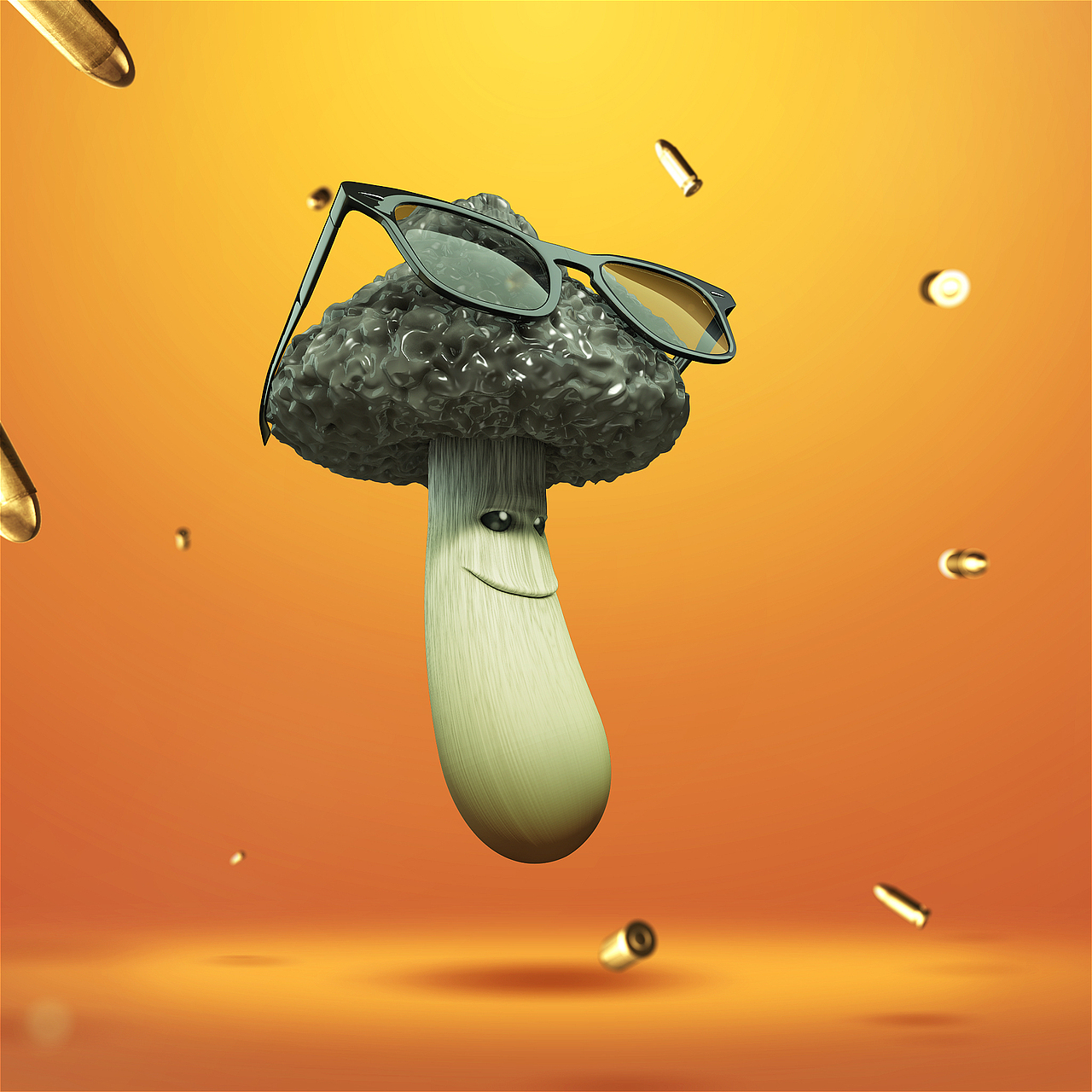 Mushroom—《蘑菇有毒》（图ZNDM3MjY4MzI=） - 人物/生物 - 站酷设计师Alpha一antia原创素材 - 站酷ZCOOL