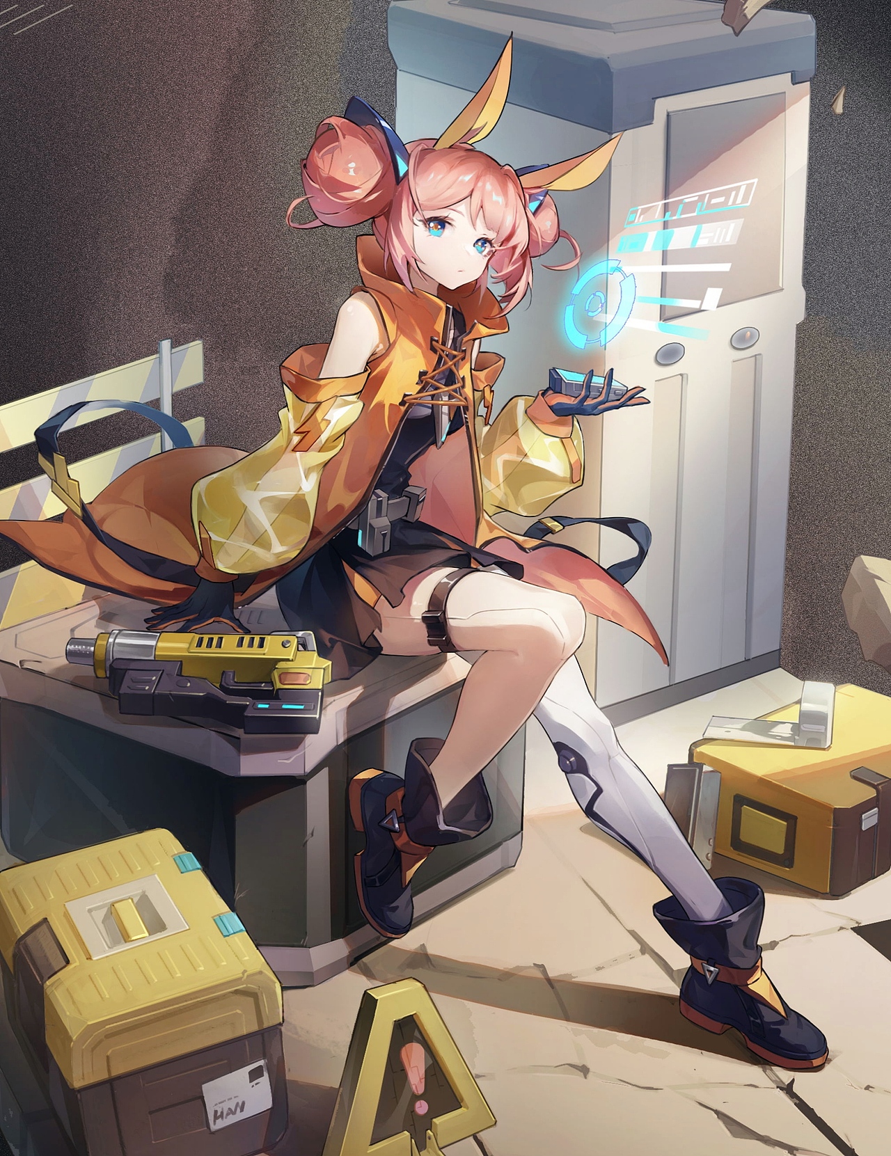 【立绘】维修工欧琳姬（图ZMjgxNDk1MzI4） - 商业插画 - 站酷设计师hansiam原创素材 - 站酷ZCOOL