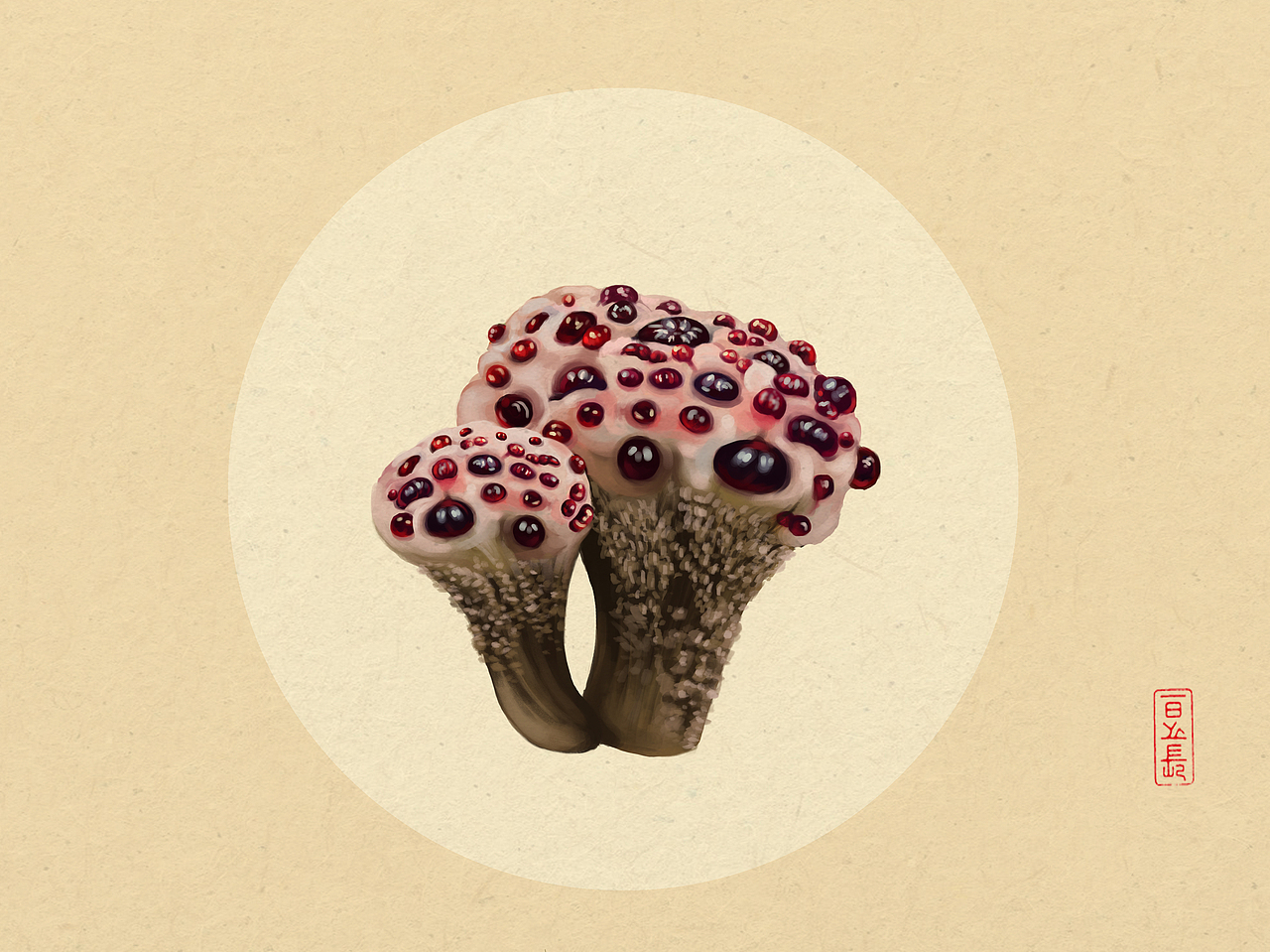 植物插画系列（三）（图ZODQxNTQzMDA=） - 商业插画 - 站酷设计师日光倾城417原创素材 - 站酷ZCOOL