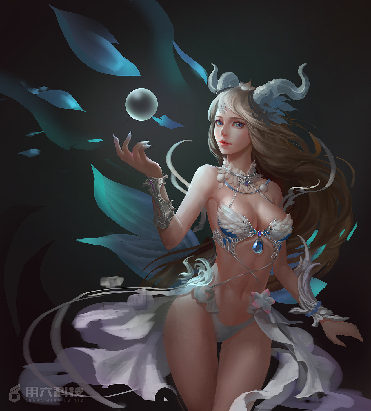 原创插画《木藤》步骤图