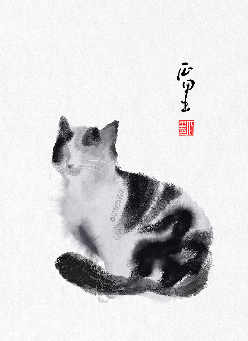 《瓜里撸猫》（图ZMjAwOTc3NDUy） - 创作习作 - 站酷设计师瓜里瓜里瓜里原创素材 - 站酷ZCOOL