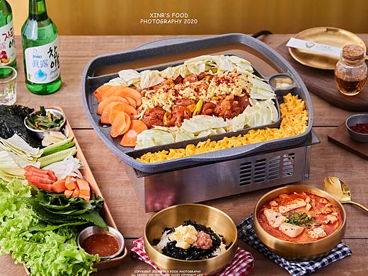 韩国烤肉 美食摄影