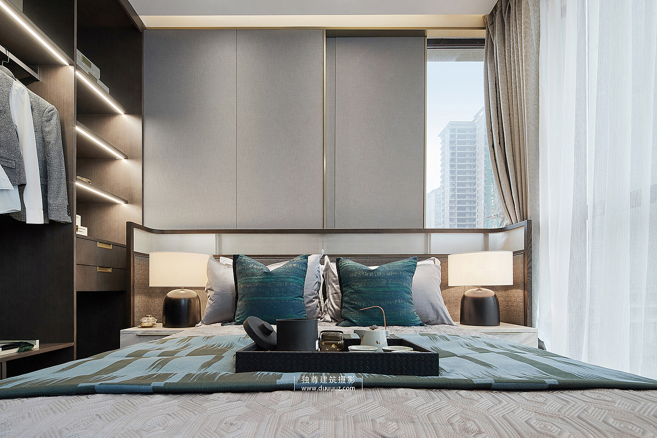 独尊建筑摄影 : 成都北大资源·紫境东来府别墅-中叠