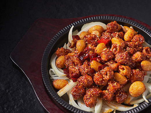 朝鲜族菜品烤串拍摄~附布光图
