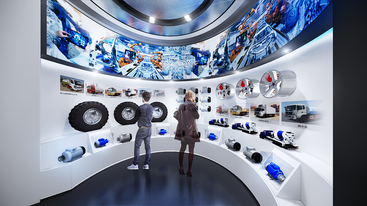 专用汽车展厅设计