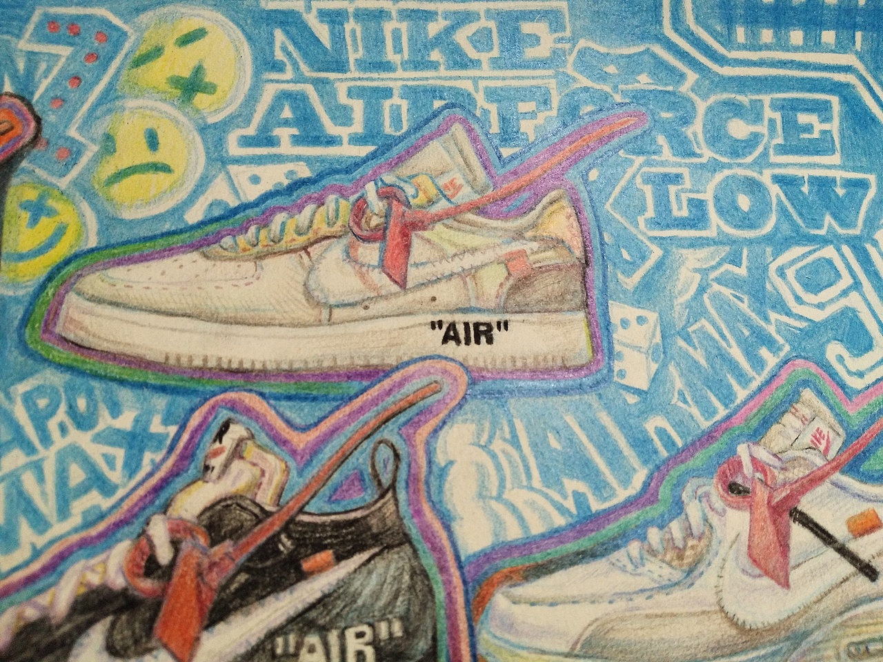 《OFF-WHITE-NIKE》