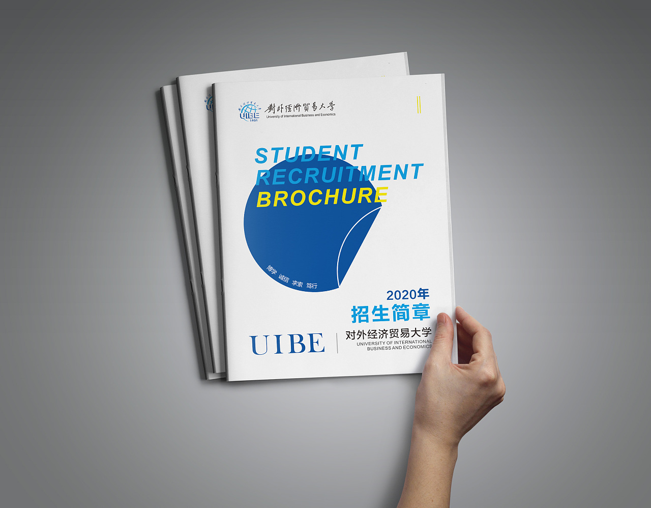 大学招生简章封面|平面|书籍/画册|单单单11 - 原创作品 - 站酷