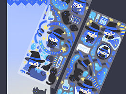 咕卡贴纸风格作品精选